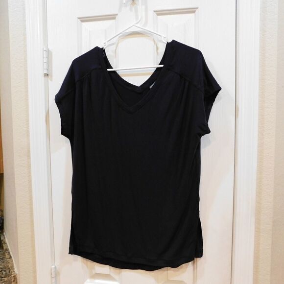 Zella Double V Neck Workout Top (C2) - Picture 1 of 4